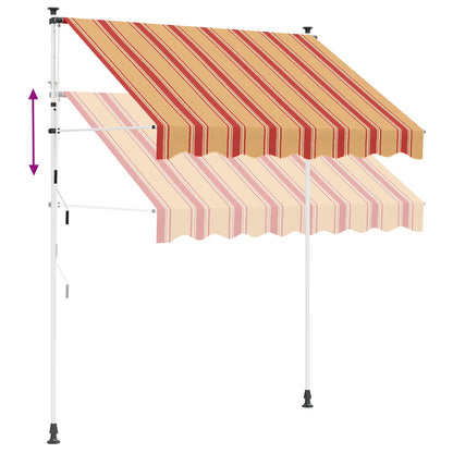 Toldo Retráctil Manual Gris Claro 400 Cm_4