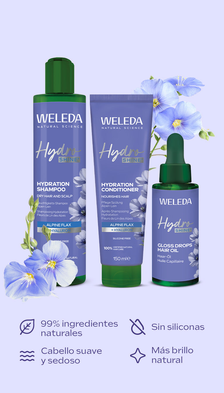 Champú Hidratante HydroShine Weleda 250ml