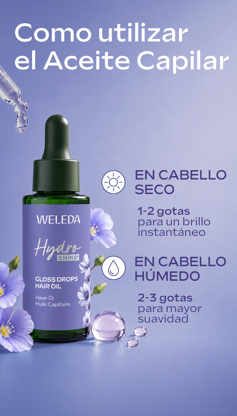Aceite Capilar Hidratante HydroShine Weleda 30ml