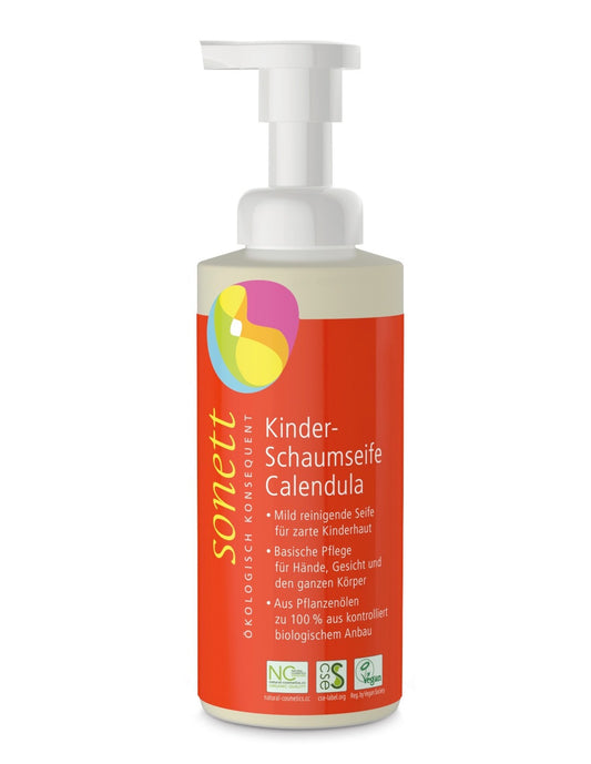 Jabón infantil caléndula en espuma Sonett 200ml