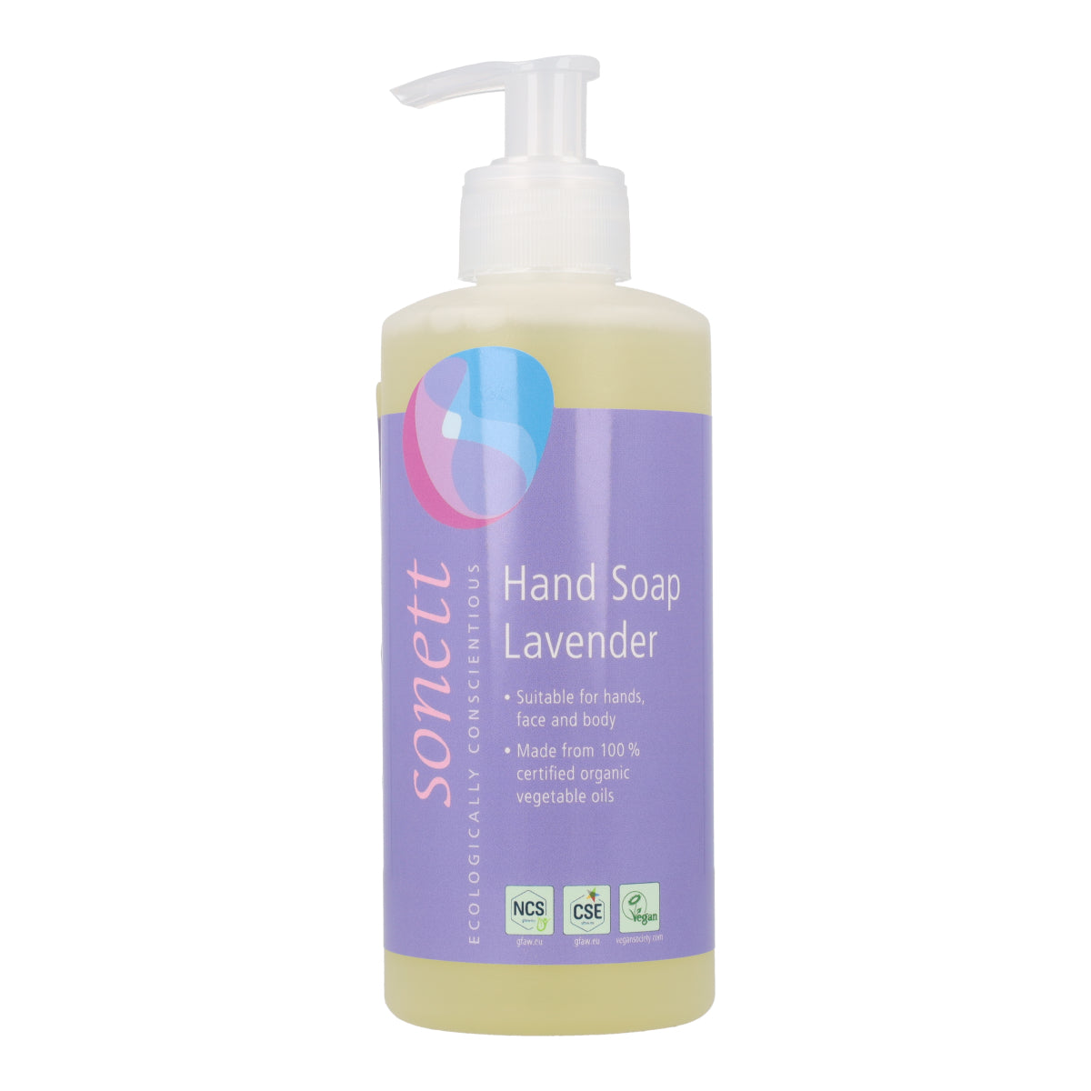 Jabón manos lavanda dispensador Sonett 300ml