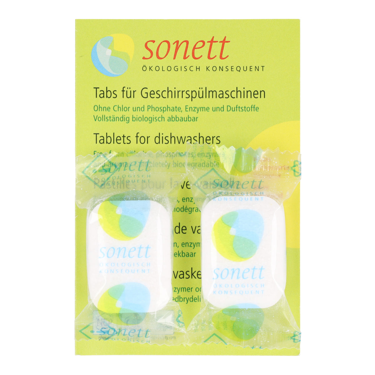 Lavavajillas Tabs Sonett 2x20g