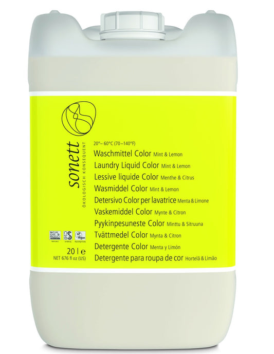 Detergente líquido ropa color Sonett 20L