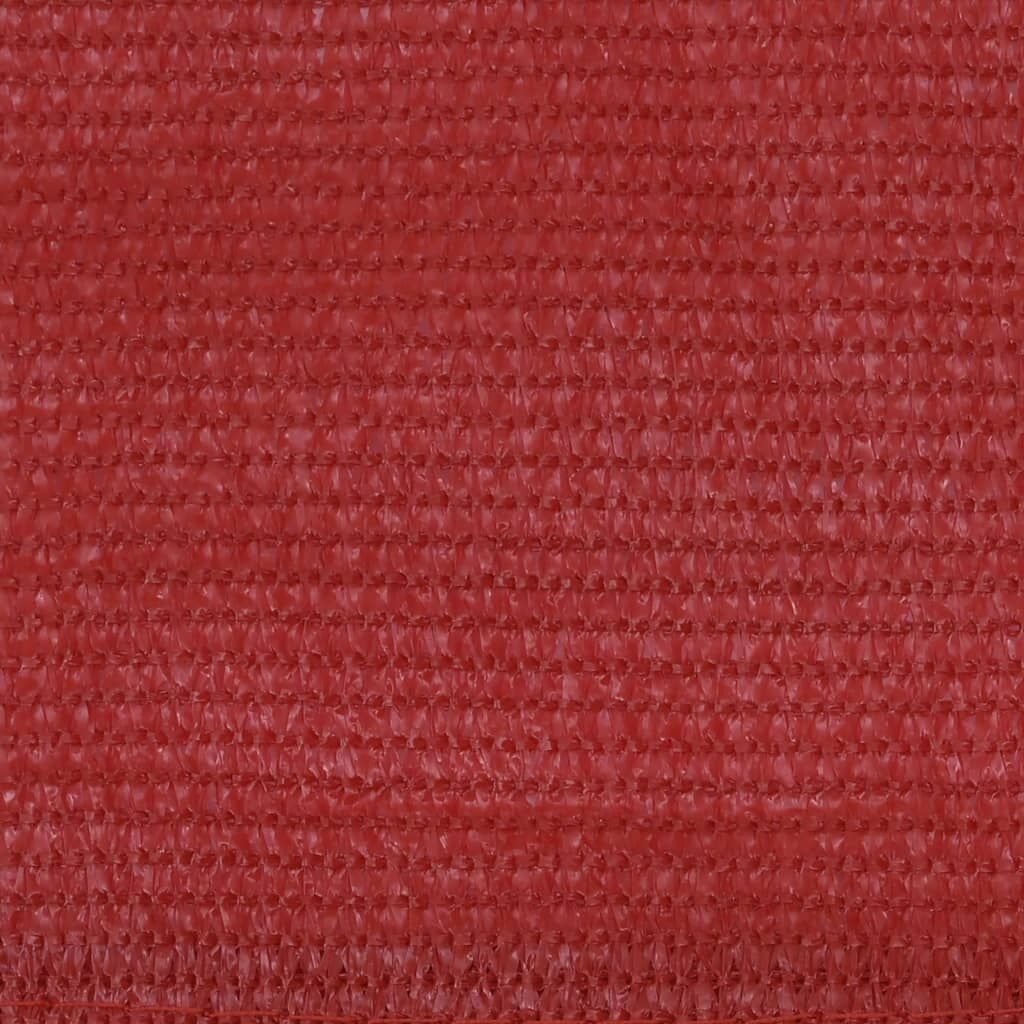 Vidaxl Toldo Para Balcón Hdpe Rojo 90x400 Cm_1