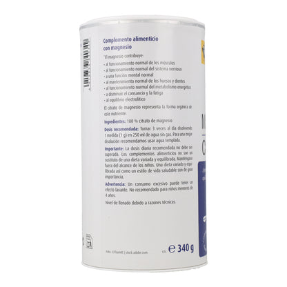 Magnesio Citrato polvo Raab 340 g
