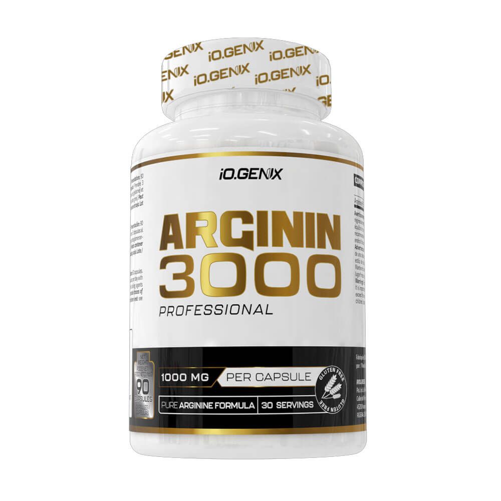 Arginin 3000 - 90 Cápsulas - Arginina - Io.genix_0