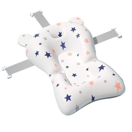 Bathby Cojín De Baño Antideslizante Con Estampado De Estrellas Para Bebés, Cómodo Y Seguro_0