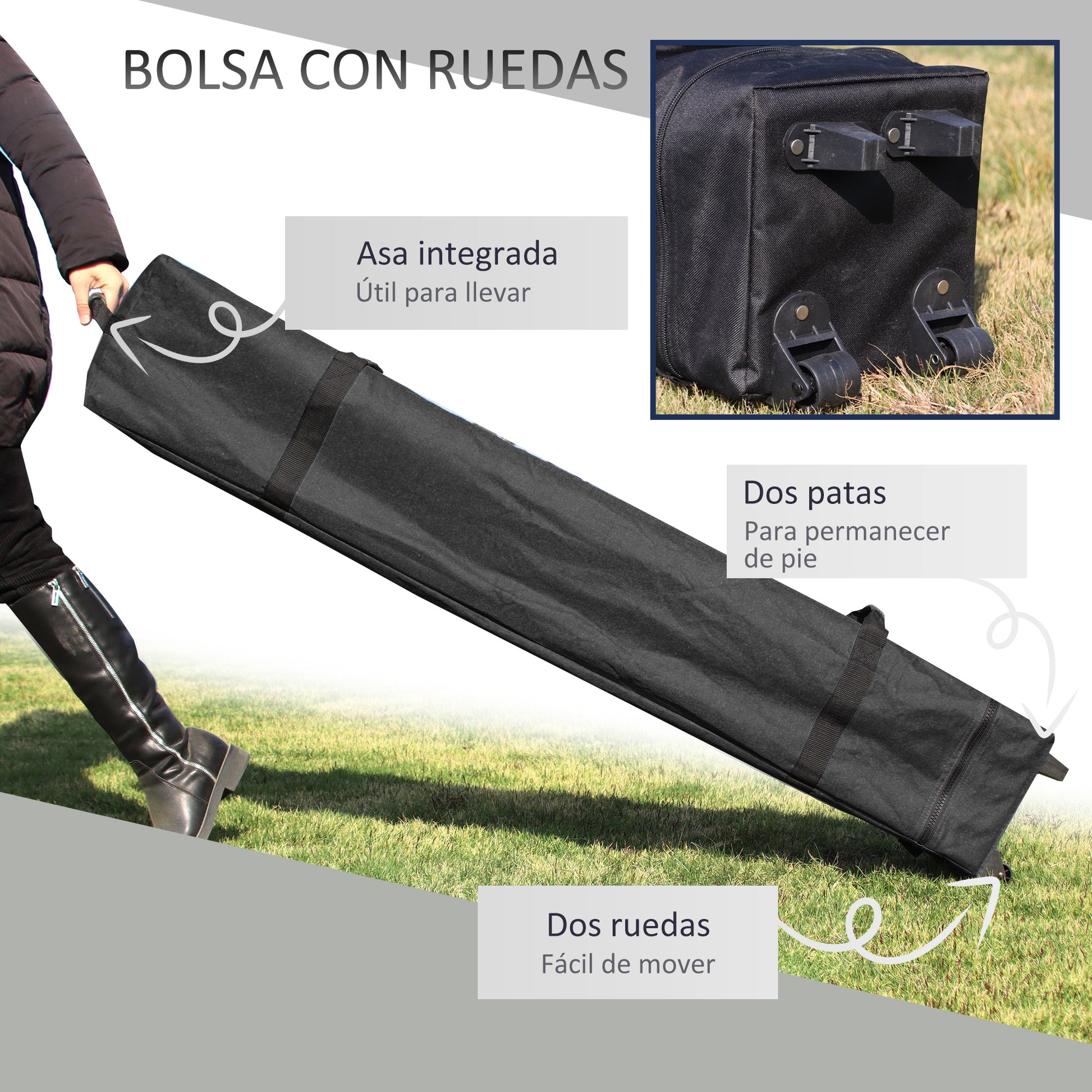 Outsunny Cenador Plegable Pop-up 2_3