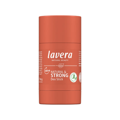Desodorante stick 48h + strong &amp; natural Lavera 60 g