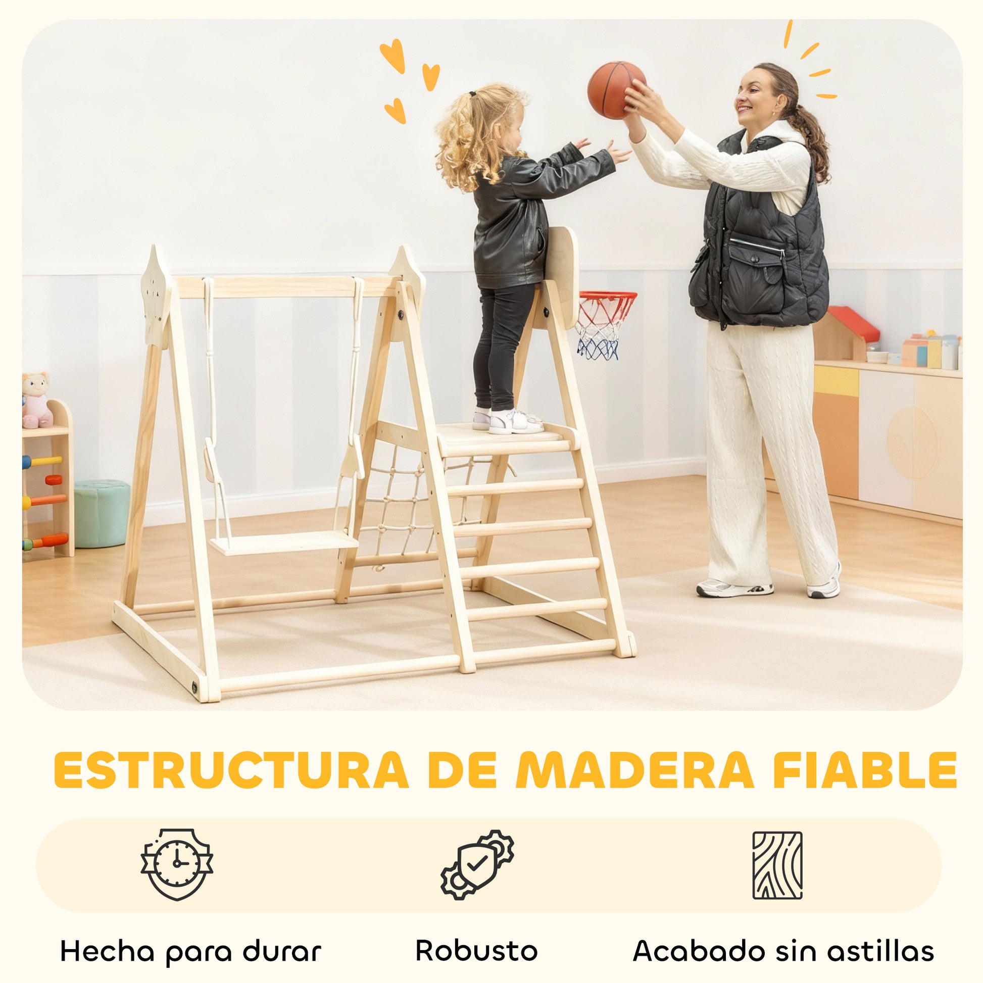 Aiyaplay Tobogán Infantil 5 En 1_4