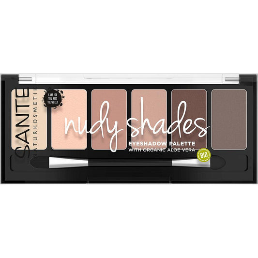 Sombra de ojos paleta 6 tono Nudy Shades Mineral Sante 6x1 gr