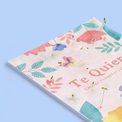 Postal Plantable Te Quiero – Regalo Romántico Original Que Florece, Emoción Y Naturaleza En Un Solo Gesto | Resetea_2