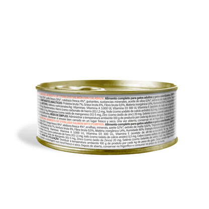 Dibaq Natural Moments 5 Star Esterilizados Salmón Con Calabaza, 12 Latas X 70gr_5