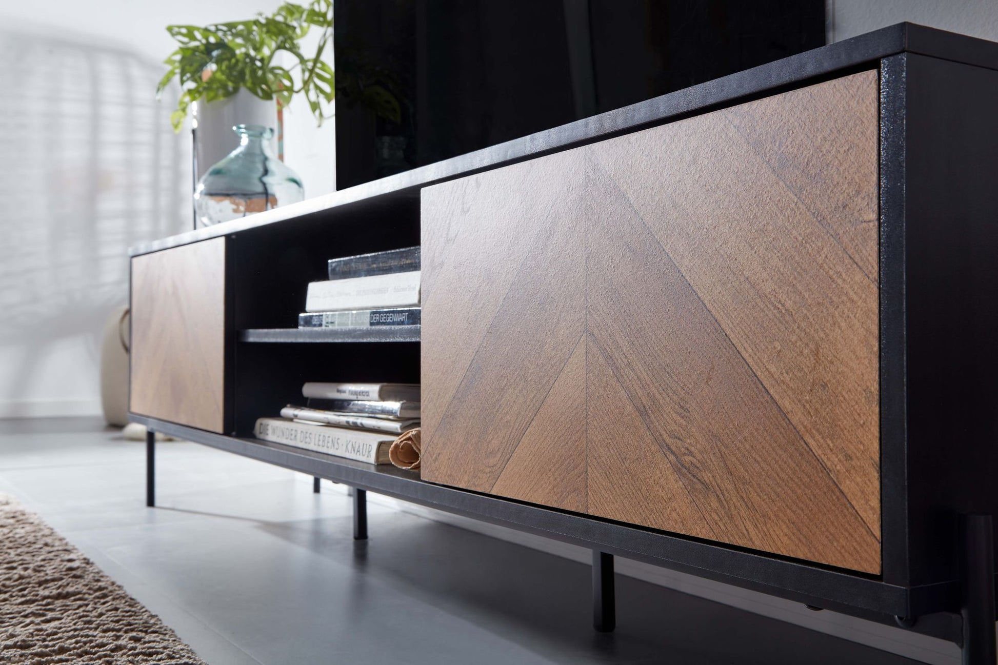 Mueble De Tv Sólido Y Duradero Modelo Wl6.580_4