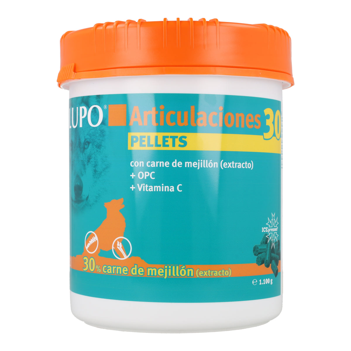 Lupo Gelenk30 Pellet 1100 g Condroprotector Natural en Pellets para Perros