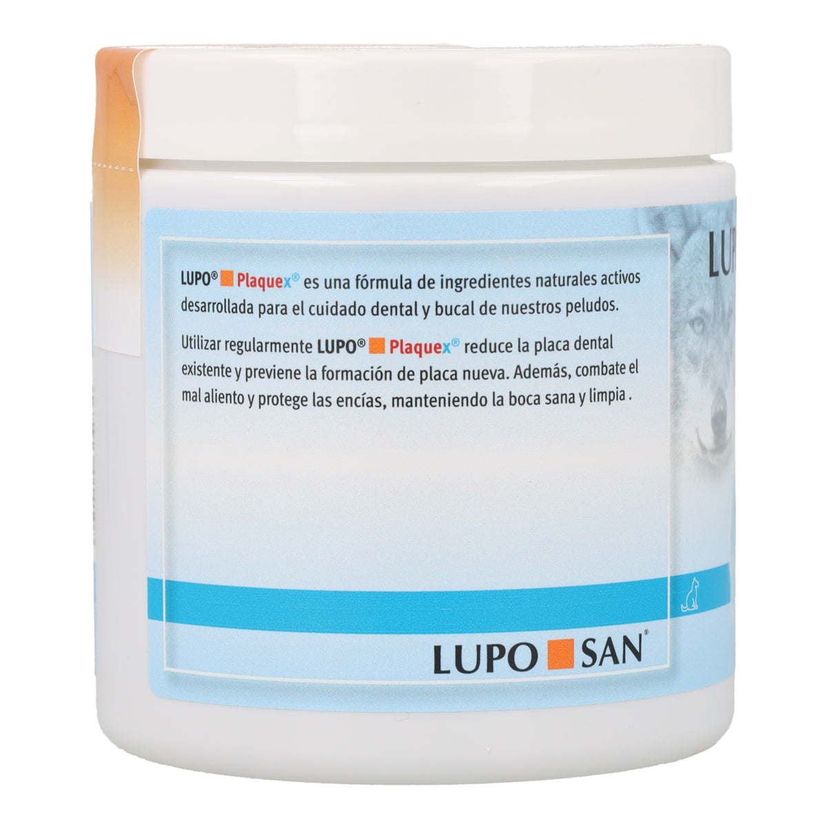 Lupo Plaquex Cuidado Bucodental 100% Natural para Perros Pellet 150 g