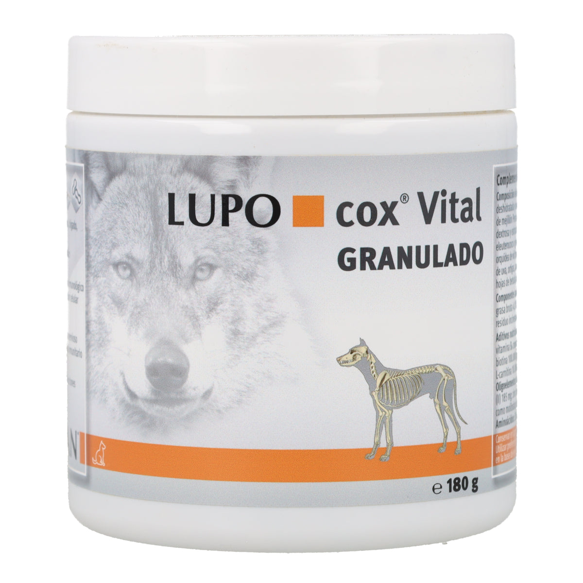 Lupo Cox Vital Pellet 180 g Complemento Natural Revitalizante para Perros