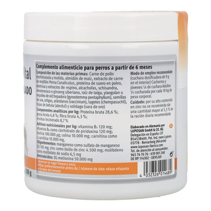 Lupo Cox Vital Pellet 180 g Complemento Natural Revitalizante para Perros