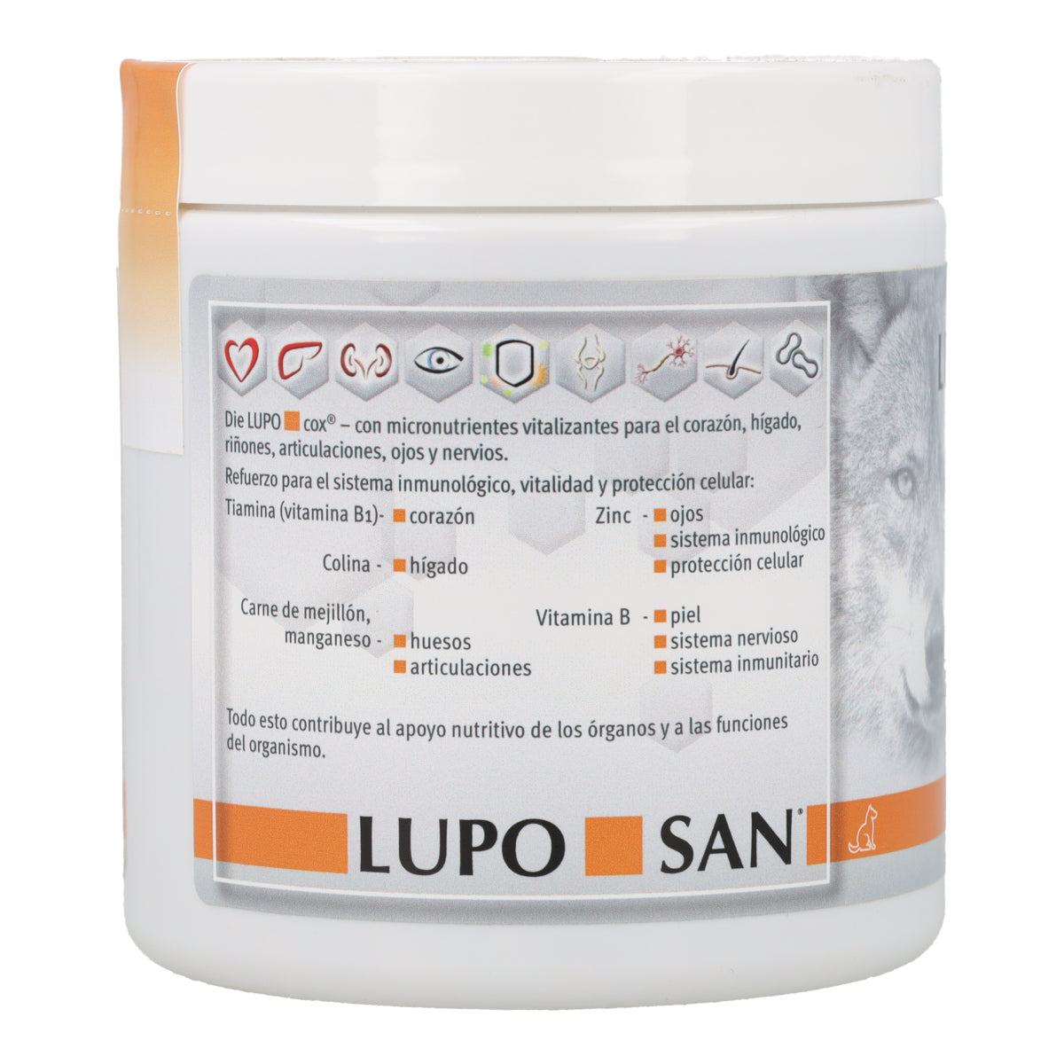 Lupo Cox Vital Pellet 180 g Complemento Natural Revitalizante para Perros