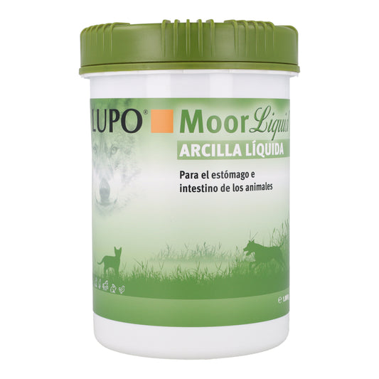 Lupo Moorliquid Arcilla 1000g Arcilla líquida Natural para el Bienestar Intestinal