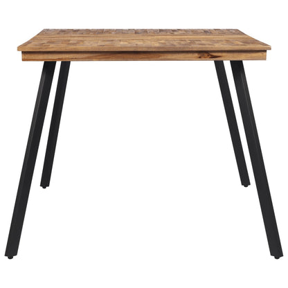 Mesa De Comedor Madera Maciza De Teca 169x98,5x76 Cm_1