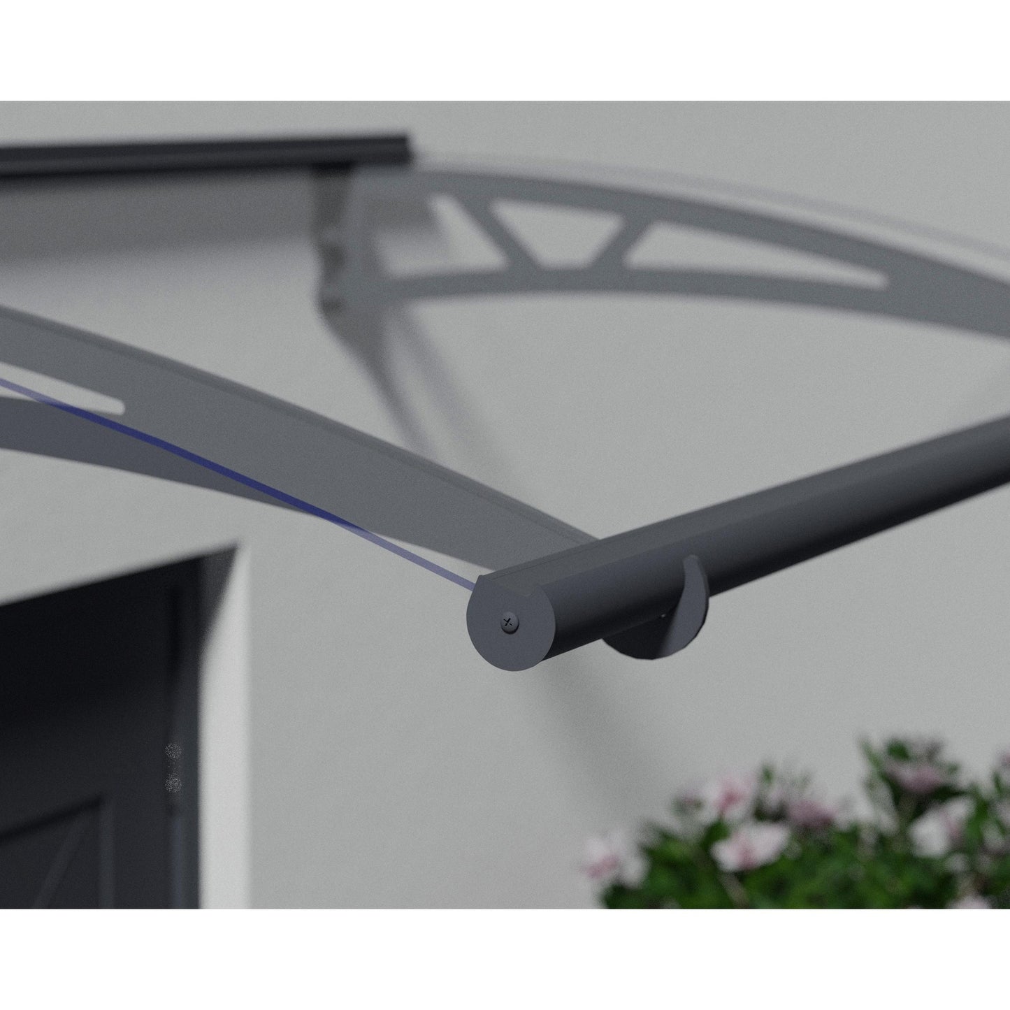 Marquesina para puerta Altair 453x91 cm