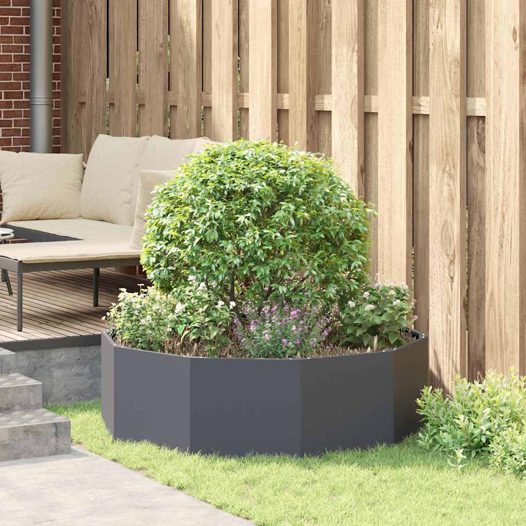 Jardinera Antracita 120 X 120 X 35 Cm Acero_3