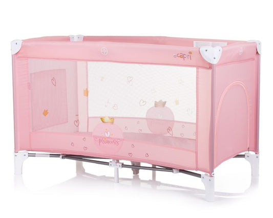 Cuna De Viaje Capri Princess Pink_0