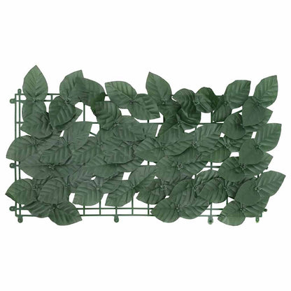 Vidaxl Toldo Para Balcón Con Hojas Verde Oscuro 600x100 Cm_1