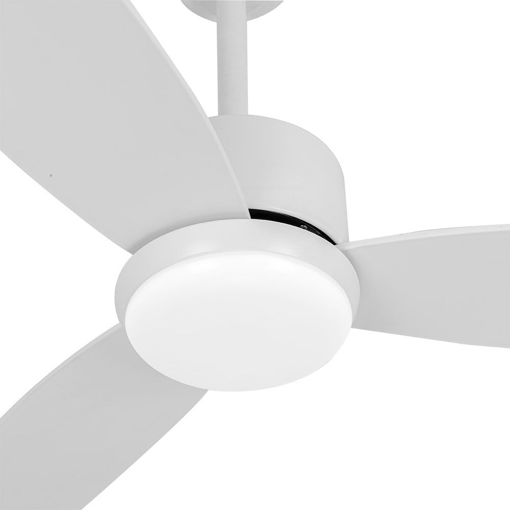 Ventilador Dc Genil 24w Blanco 3aspas 6vel 132d 2424 Lm 3000-4000-6500k Remoto+temporizador+memoria_1
