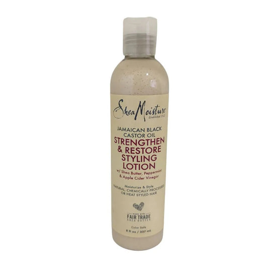 Loción Estilizante Fortalecedora Aceite De Ricino Negro Jamaicano Shea Moisture 237ml_0