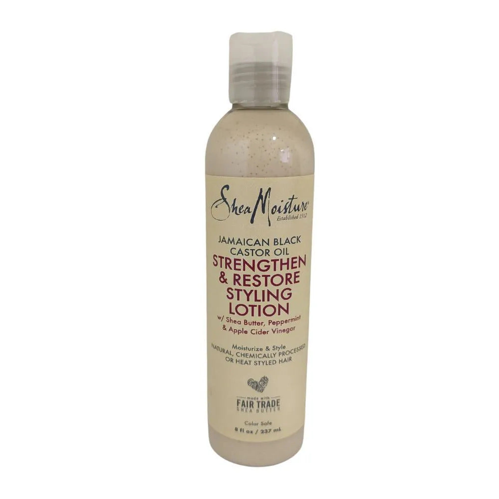 Loción Estilizante Fortalecedora Aceite De Ricino Negro Jamaicano Shea Moisture 237ml_0