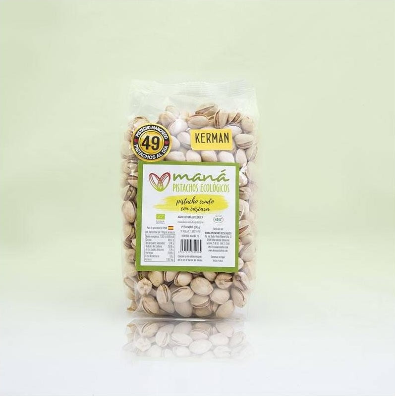 Pistacho Cáscara Crudo Bolsa 1000 Gramos_0