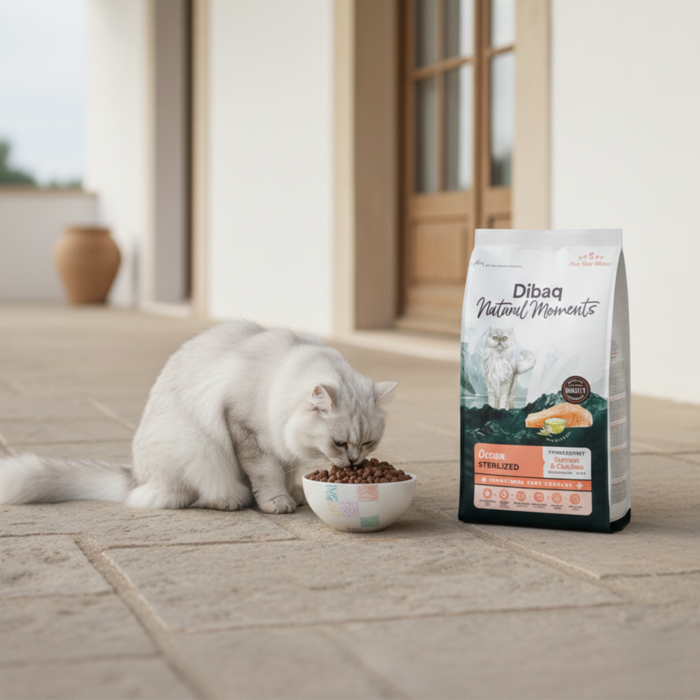 Dibaq Natural Moments 5 Star Esterilizado Salmón 1,5 Kg_4