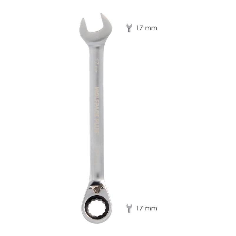 Llave Combinada Con Carraca 17 Mm. Din 3113_1