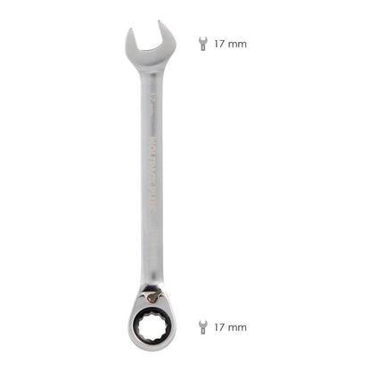 Llave Combinada Con Carraca 17 Mm. Din 3113_1