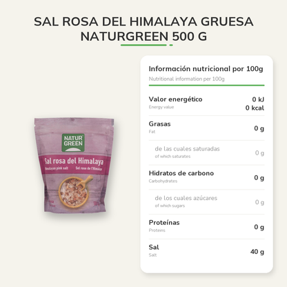 Información nutricional