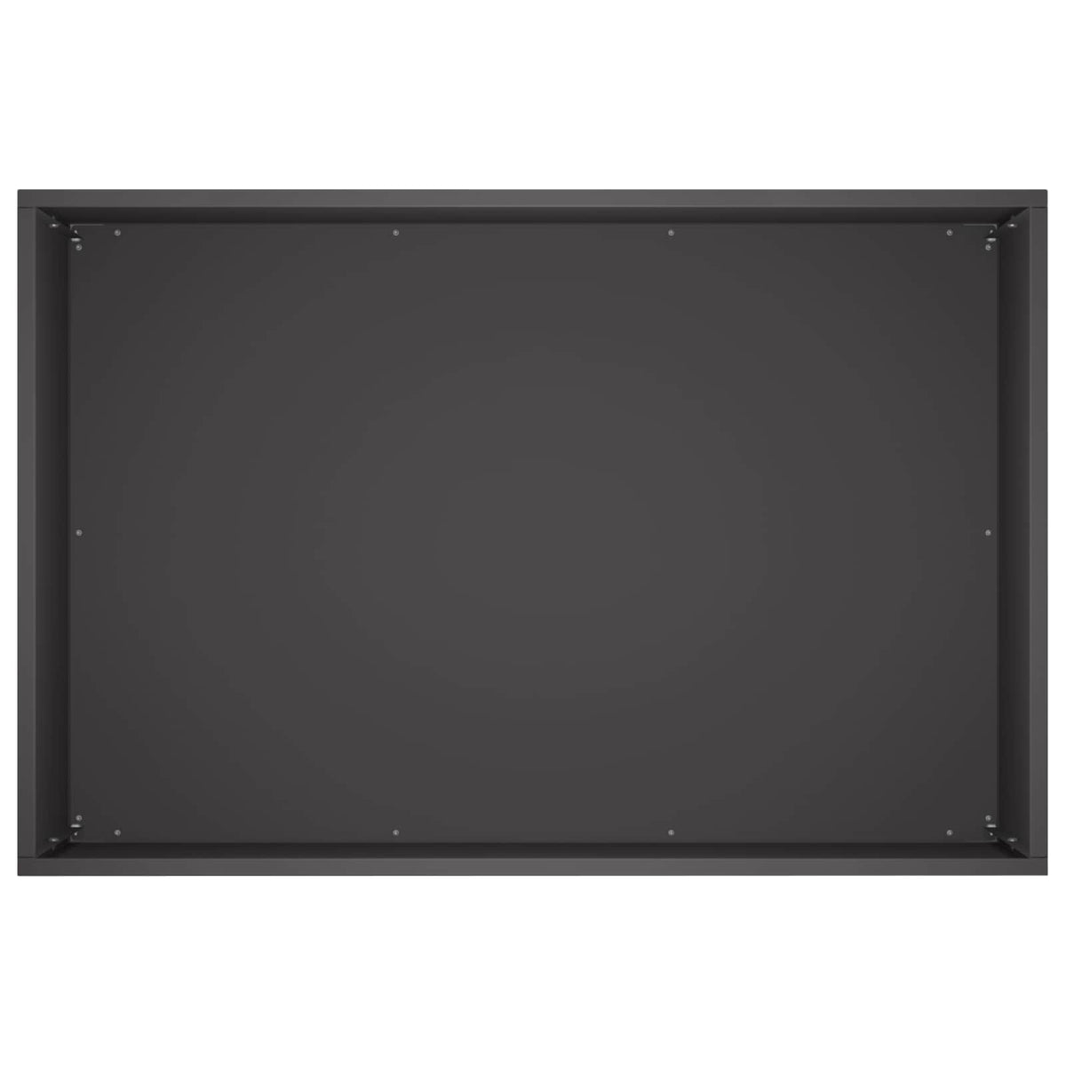 Macetero De Jardín Negro 50 X 40 X 40 Cm Acero Laminado En Frío_3