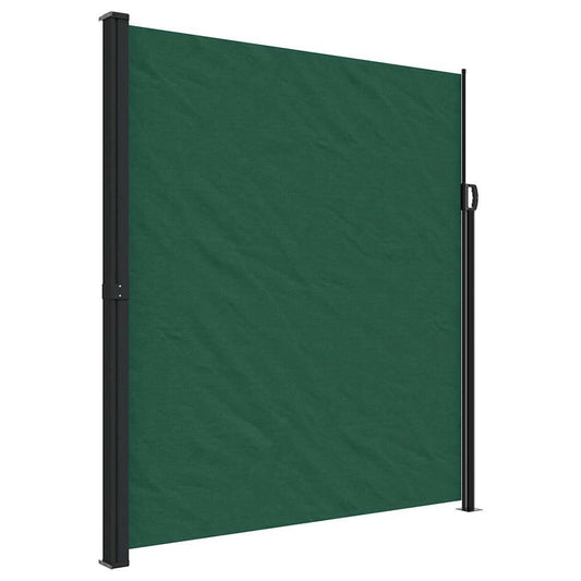 Vidaxl Toldo Lateral Retráctil Verde Oscuro 220x300 Cm_0