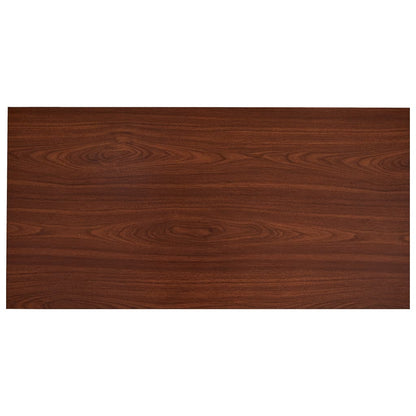 Mesa De Comedor Mdf Marrón 120x60x74 Cm_2