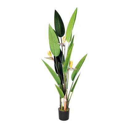 Planta Artificial Ave Del Paraíso - Decoración Sin Mantenimiento 1.85 M / Multicolor_1