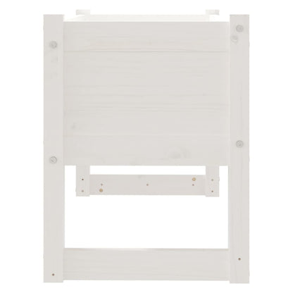 Jardinera Madera Maciza De Pino Blanco 78x40x52 Cm_4