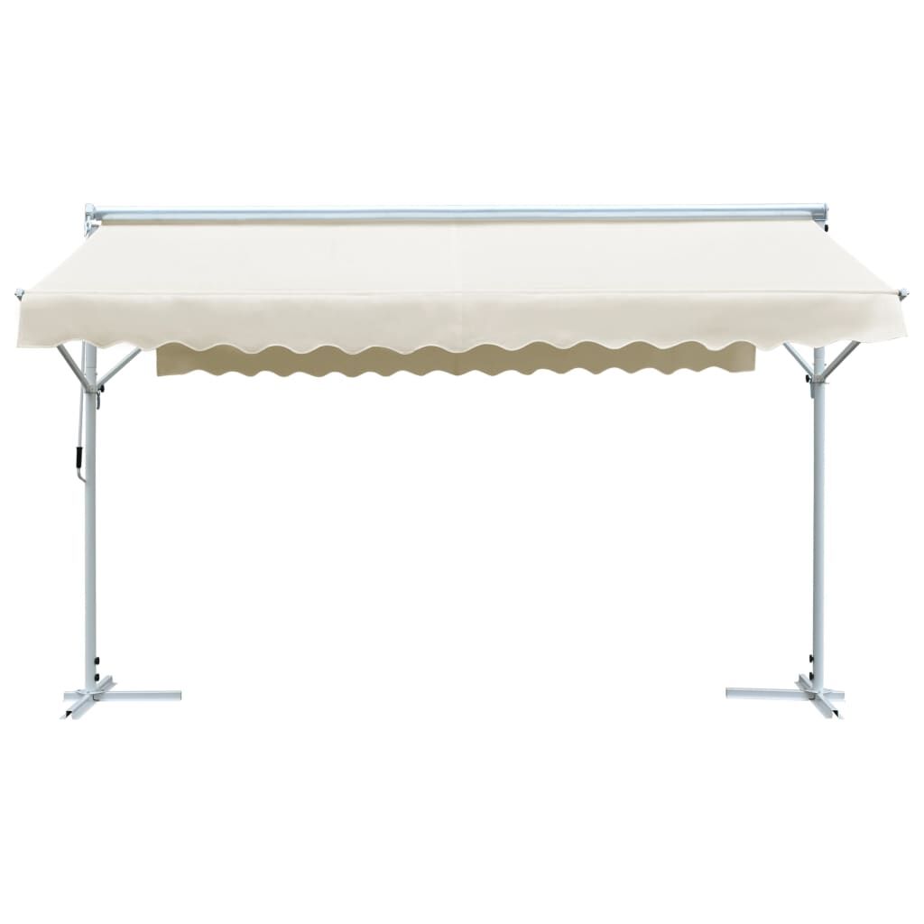Vidaxl Toldo Independiente 4x3 M Color Crema_1
