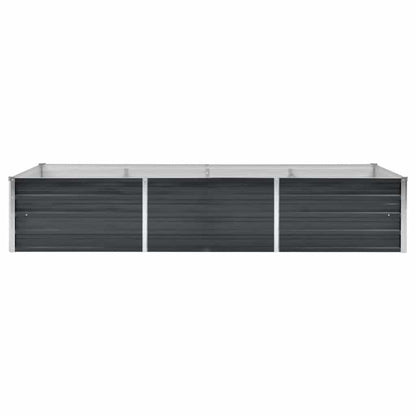 Arriate De Acero Galvanizado Gris Antracita 240x80x45 Cm_3