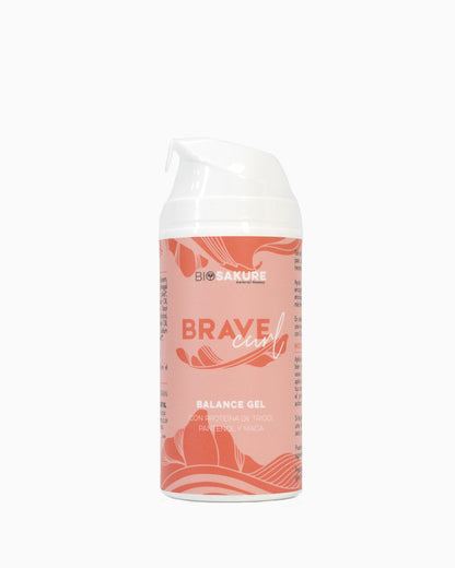 Gel Para Pelo Rizado Con Proteína, Más Encogimiento Brave Curl Gel 100 Ml Bio Sakure_0