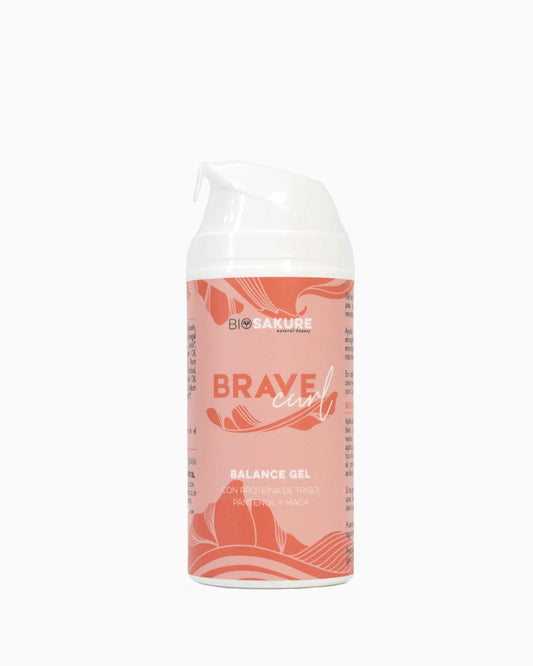 Gel Para Pelo Rizado Con Proteína, Más Encogimiento Brave Curl Gel 100 Ml Bio Sakure_0