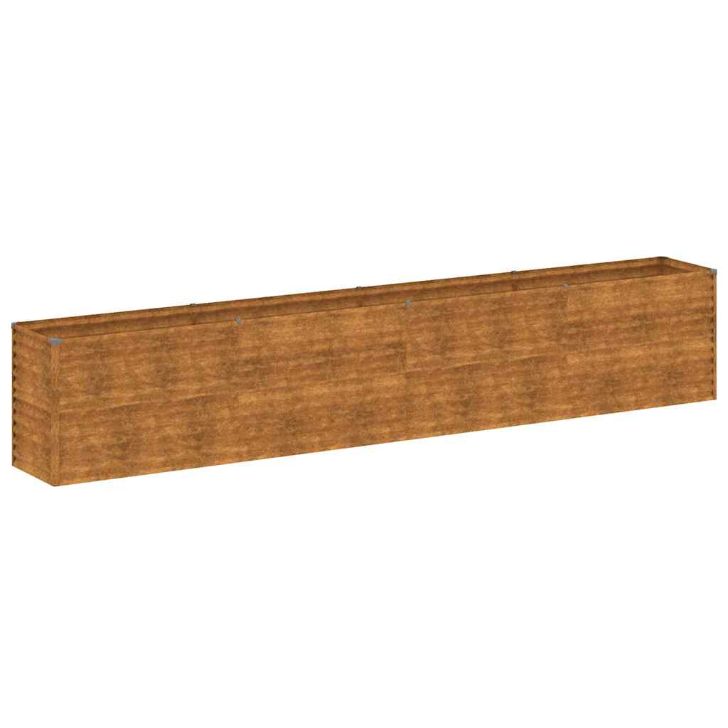 Jardinera Elevada 385x50x69 Cm De Acero Corten_0