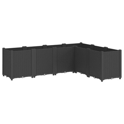 Jardinera Pp Negro 160x120x53 Cm_0