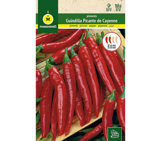 Semillas Pimiento Cayenne Picante_0