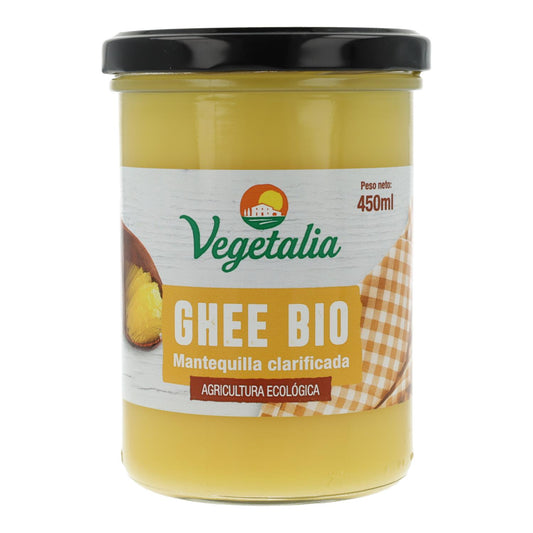 Ghee Mantequilla Clarificada 100% natural Vegetalia 450 ml